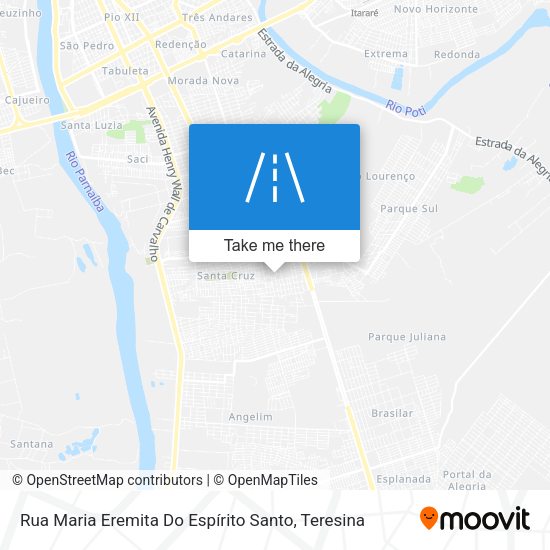 Rua Maria Eremita Do Espírito Santo map