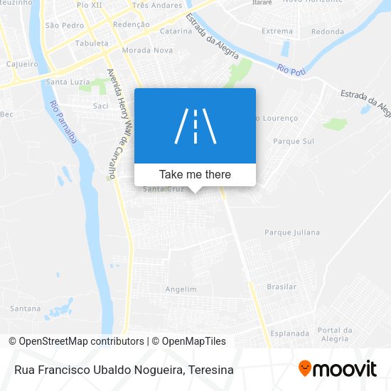 Rua Francisco Ubaldo Nogueira map