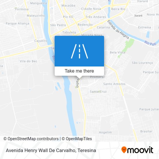 Avenida Henry Wall De Carvalho map