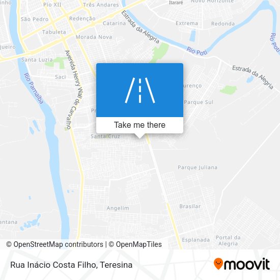 Rua Inácio Costa Filho map