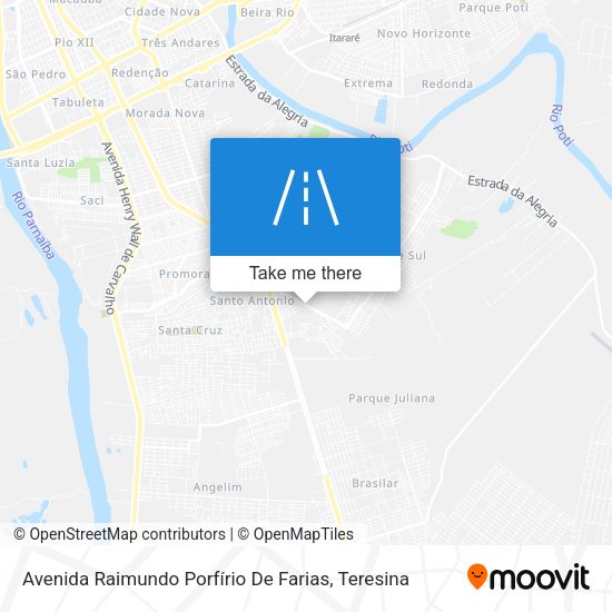 Avenida Raimundo Porfírio De Farias map
