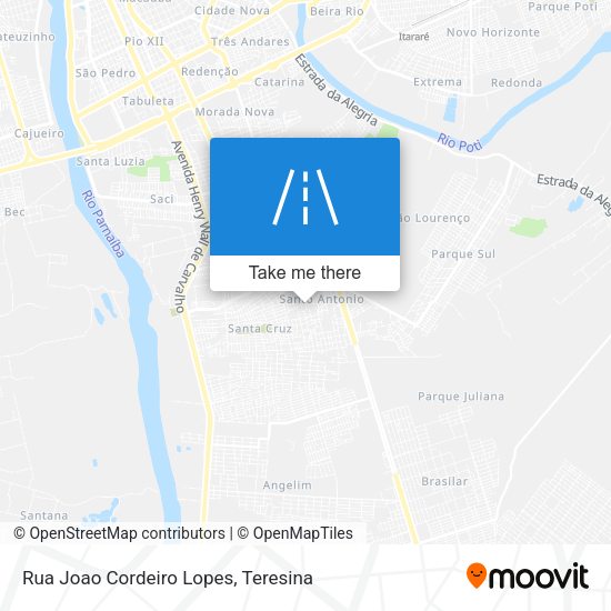 Rua Joao Cordeiro Lopes map