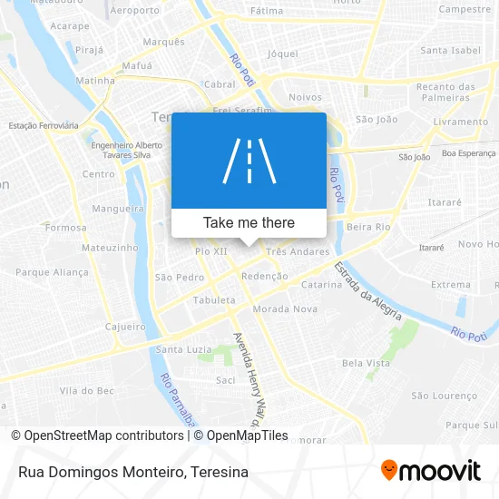 Rua Domingos Monteiro map