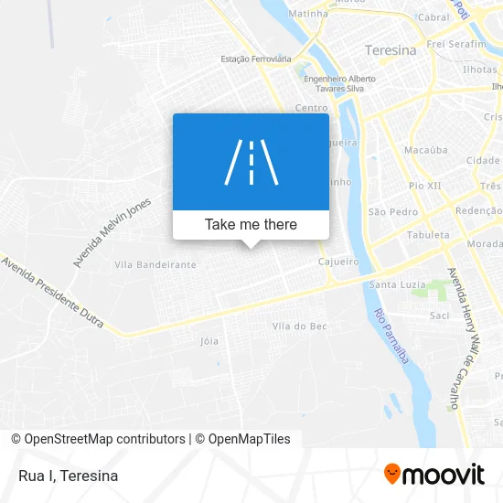 Rua I map