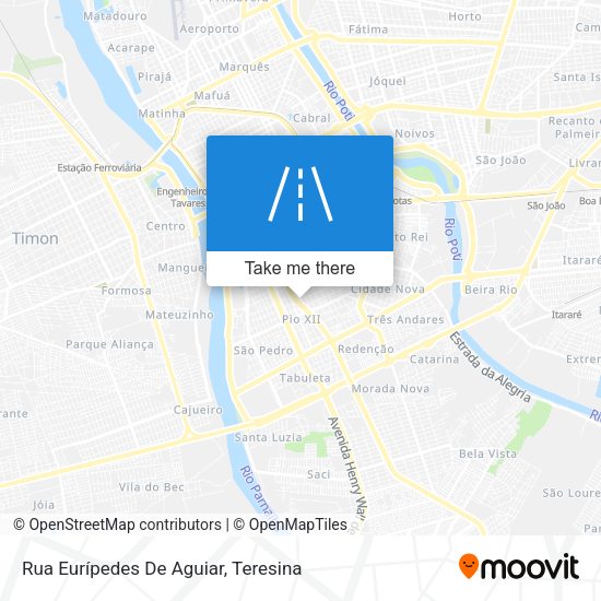 Rua Eurípedes De Aguiar map