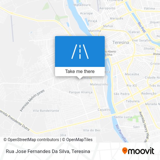 Rua Jose Fernandes Da Silva map