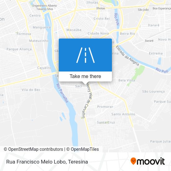 Rua Francisco Melo Lobo map