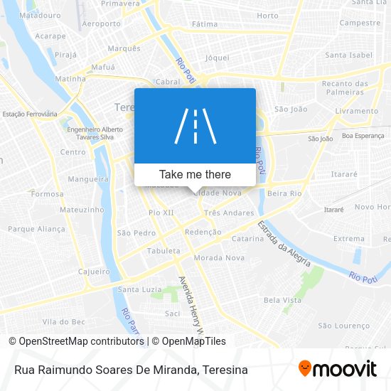 Rua Raimundo Soares De Miranda map