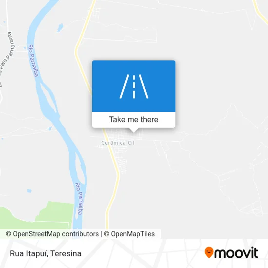 Rua Itapuí map
