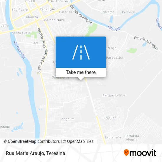 Rua Maria Araújo map