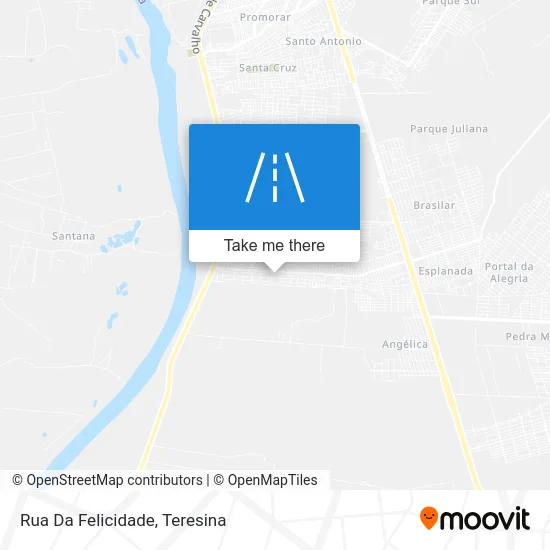 Rua Da Felicidade map