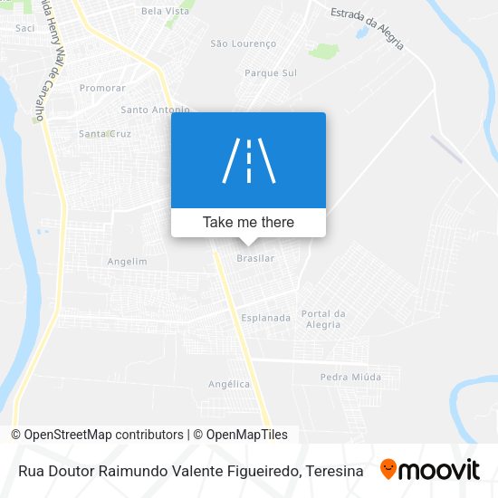 Rua Doutor Raimundo Valente Figueiredo map