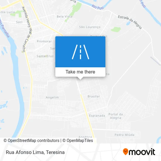 Rua Afonso Lima map