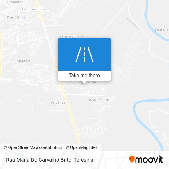 Rua Maria Do Carvalho Brito map