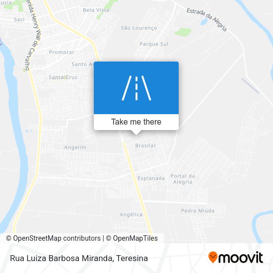 Rua Luiza Barbosa Miranda map