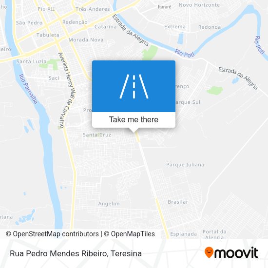 Rua Pedro Mendes Ribeiro map