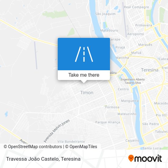 Travessa João Castelo map
