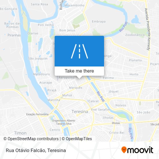 Rua Otávio Falcão map