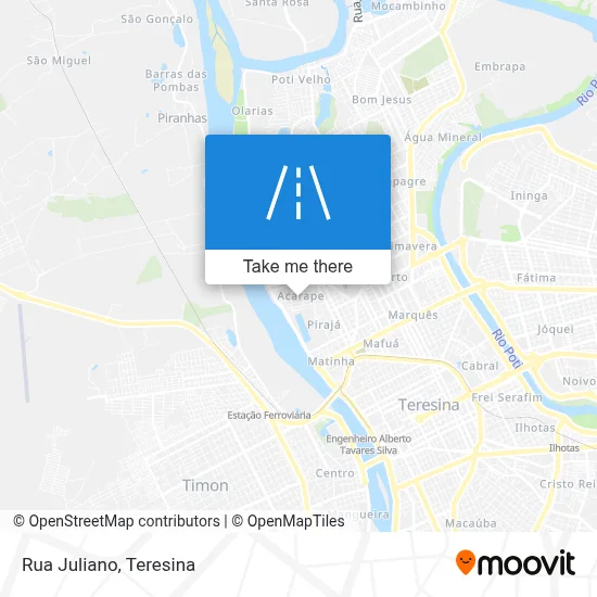 Rua Juliano map