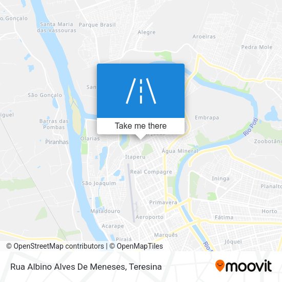 Rua Albino Alves De Meneses map
