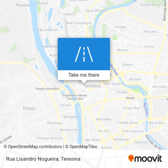 Rua Lisandro Nogueira map