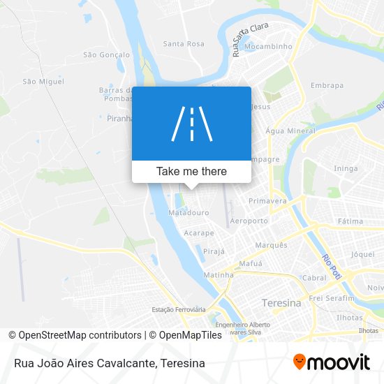 Rua João Aires Cavalcante map