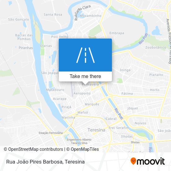Rua João Pires Barbosa map