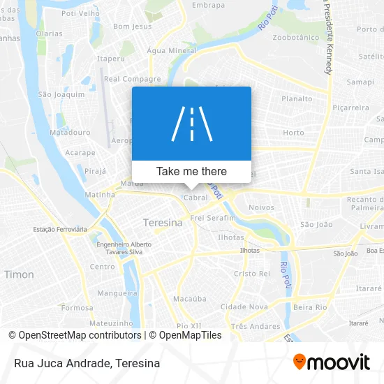 Rua Juca Andrade map