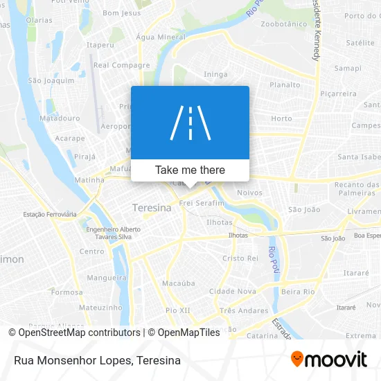 Rua Monsenhor Lopes map