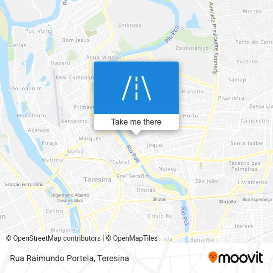 Rua Raimundo Portela map