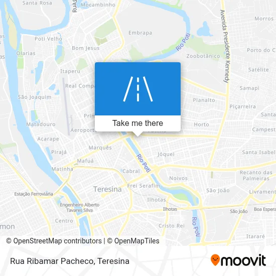 Rua Ribamar Pacheco map