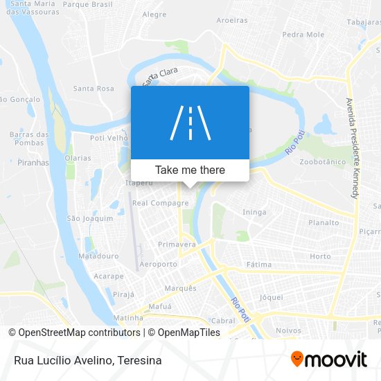 Rua Lucílio Avelino map
