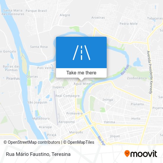 Rua Mário Faustino map