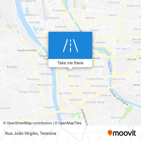 Rua João Virgílio map