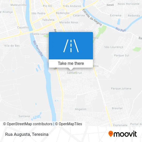Rua Augusta map