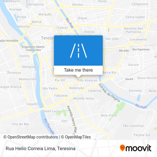Rua Helio Correia Lima map