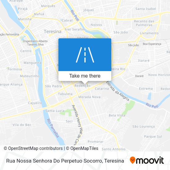 Rua Nossa Senhora Do Perpetuo Socorro map