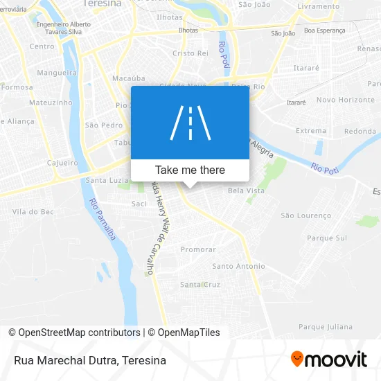 Rua Marechal Dutra map