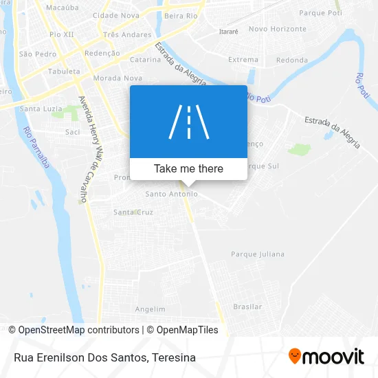 Rua Erenilson Dos Santos map