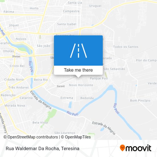 Rua Waldemar Da Rocha map