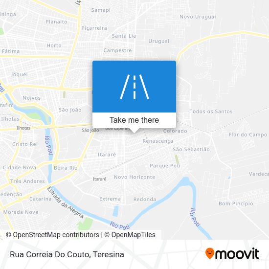 Rua Correia Do Couto map