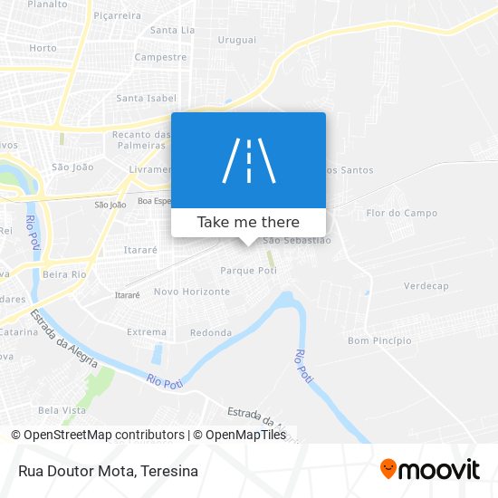 Rua Doutor Mota map