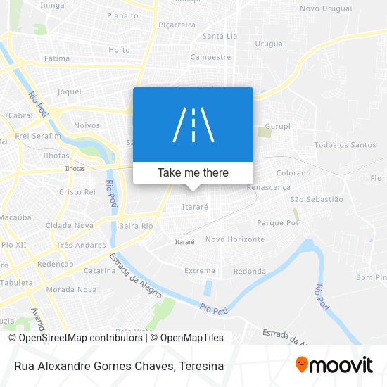 Rua Alexandre Gomes Chaves map