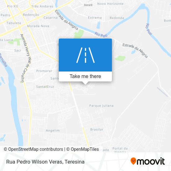 Rua Pedro Wilson Veras map