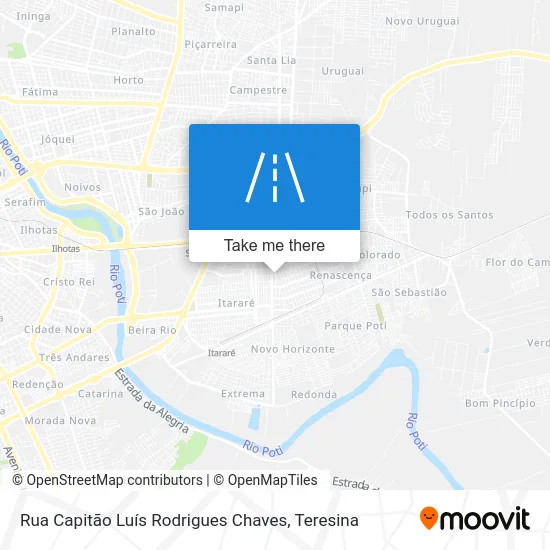 Rua Capitão Luís Rodrigues Chaves map
