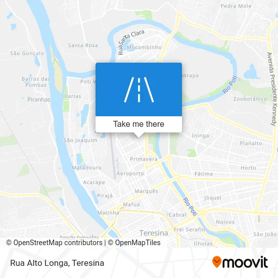 Rua Alto Longa map