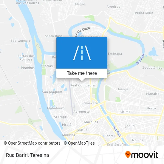 Rua Bariri map