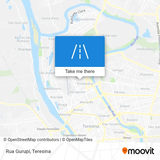 Rua Gurupi map