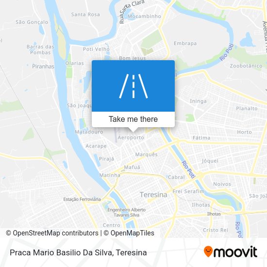 Praca Mario Basilio Da Silva map
