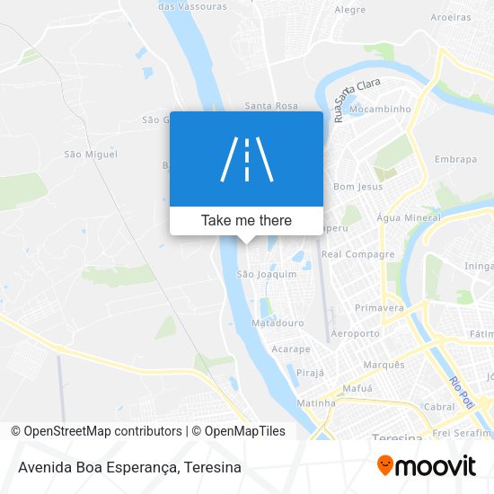 Avenida Boa Esperança map